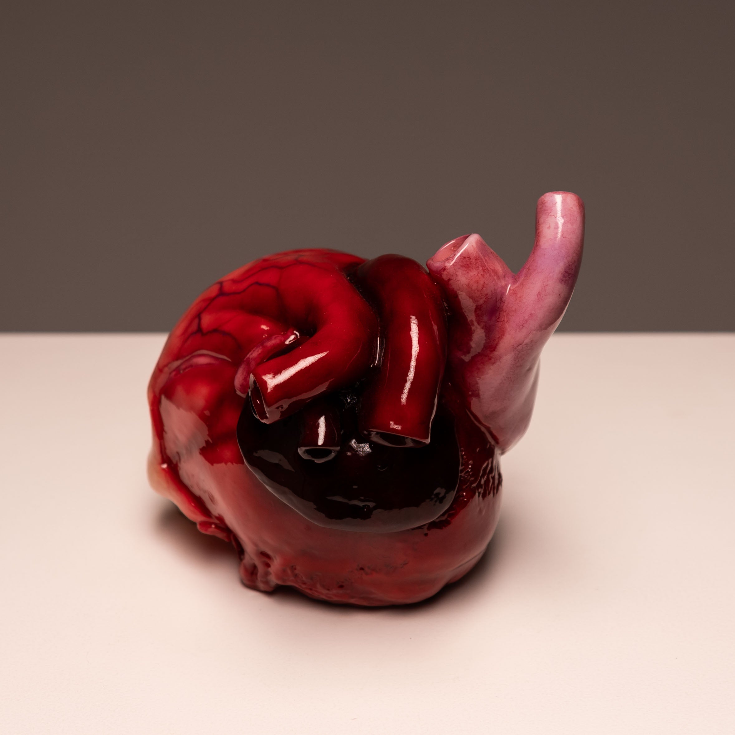 💀The Tell-Tale Heart Skull❤️