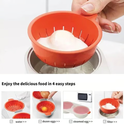 NEW YEAR HOT SALE🔥🔥 - Draining Egg Boiler--(BUY 2 GET 1 FREE NOW)