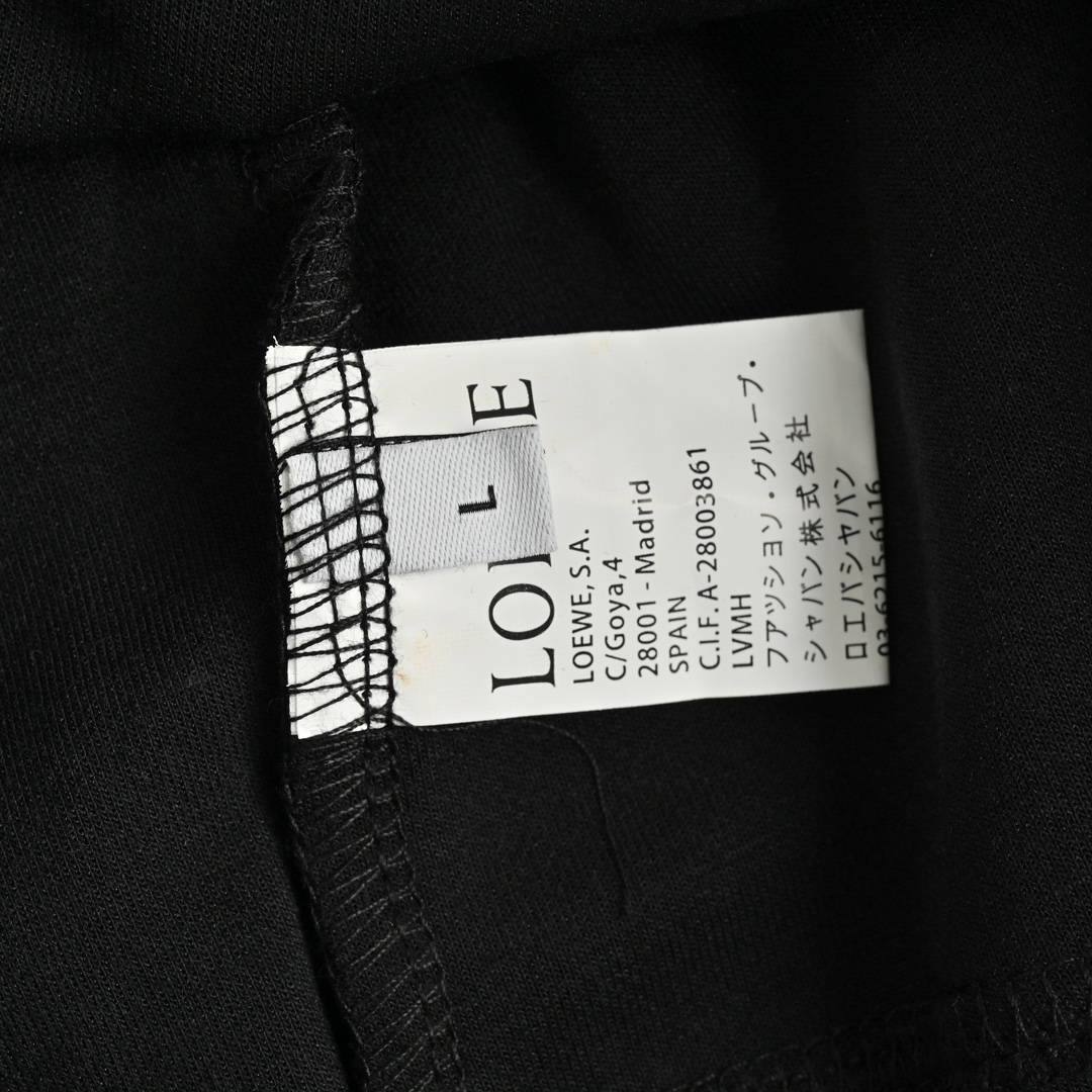 Loewe 24Fw embroidered logo trousers
