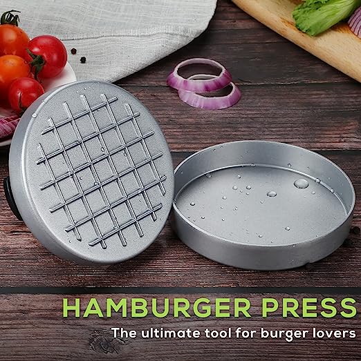 (🔥Last Day Promotion-SAVE 50% OFF)🍔Manual Meat Press For Hamburger Patties-BUY 2 GET 10% OFF & FREE SHIPPING！