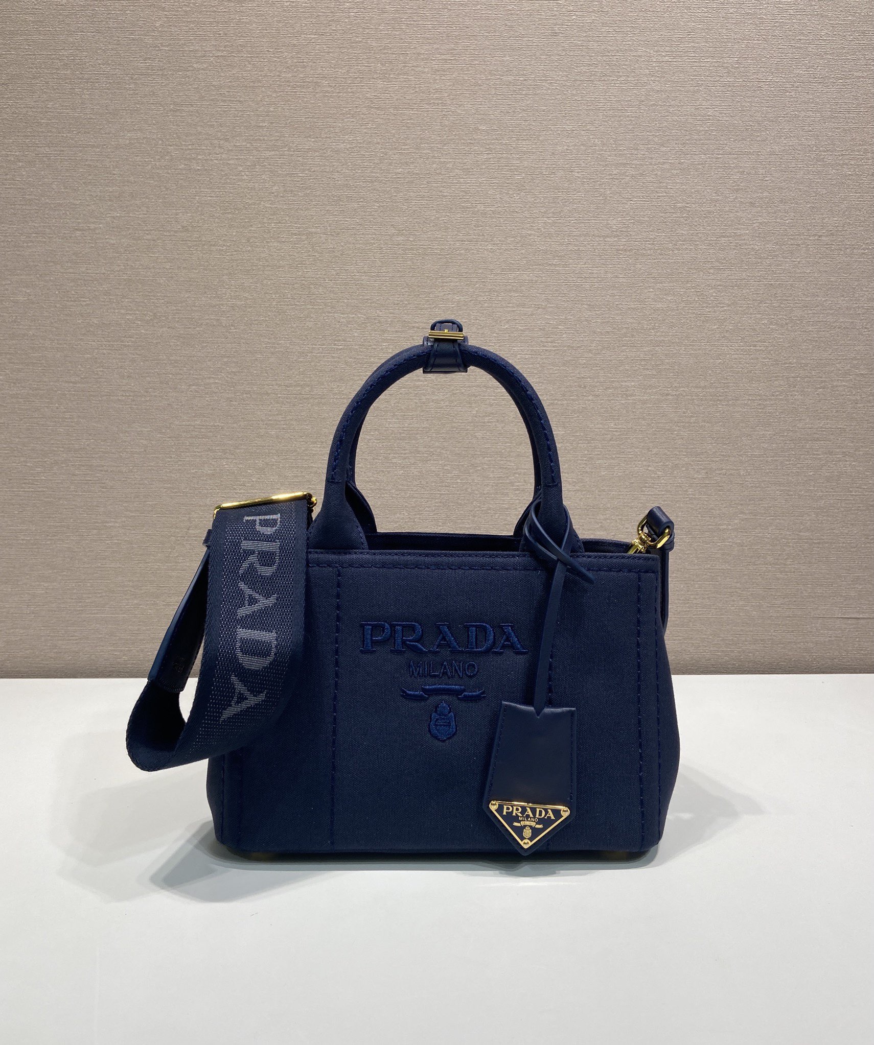 Prada Canvas Mini Bag 1BA038