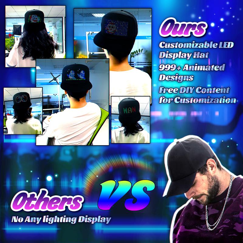 🔥Super Sale - 49% OFF🔥Customizable LED Hat Baseball Cap