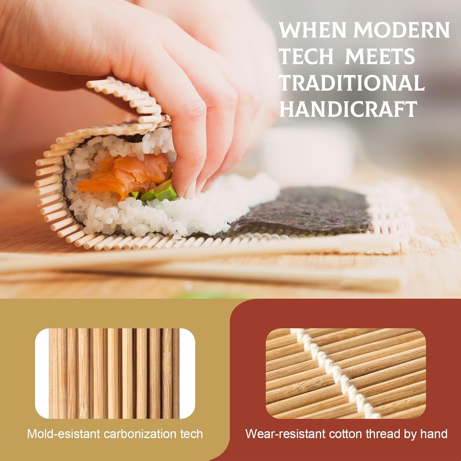 🔥Last Day Sale 50% OFF🔥Amazing Kitchem Finds- 15/24 in 1 Sushi Kit