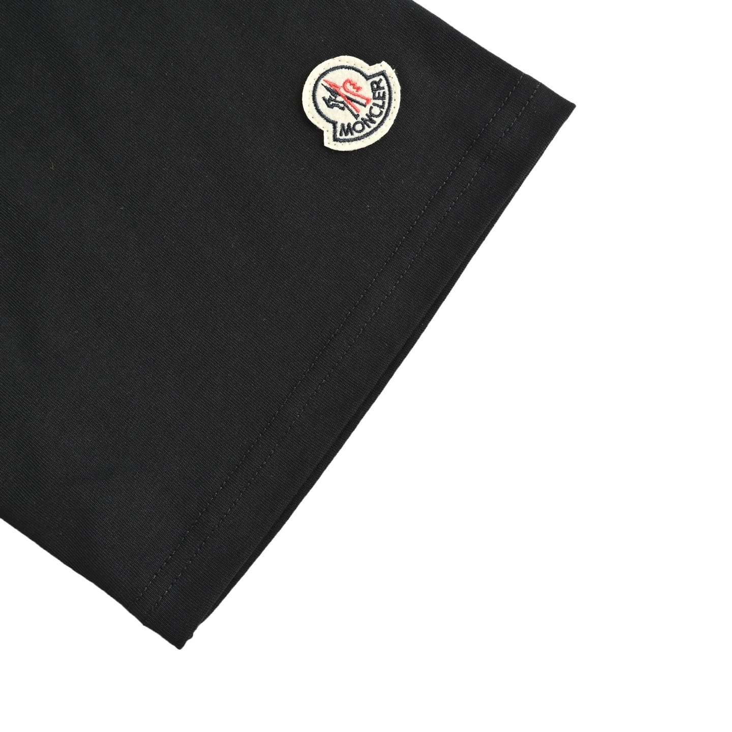 Moncler 25ss letter logo embroidered short sleeve