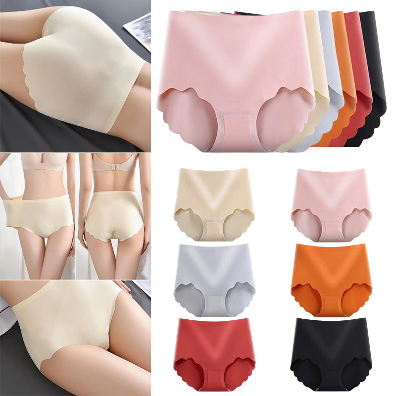 (🔥Last Day Promotion-SAVE 50% OFF)2023 New Upgrated High Waist Leak Proof No Trace Ice Silk Panty-BUY 2 SETS GET 10% OFF & FREE SHIPPING