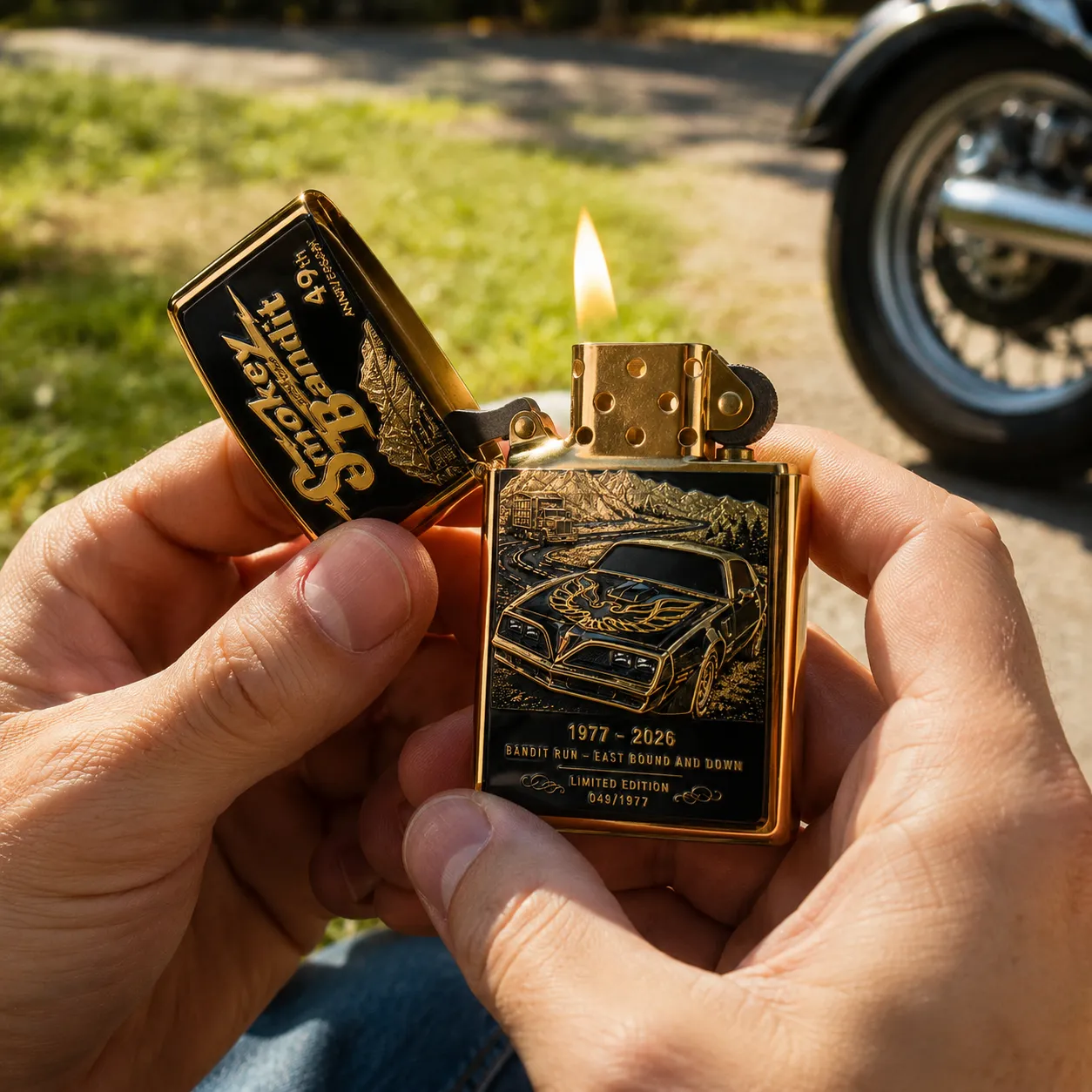 Smokey and the Bandit 49th Anniversary Zippo Lighter