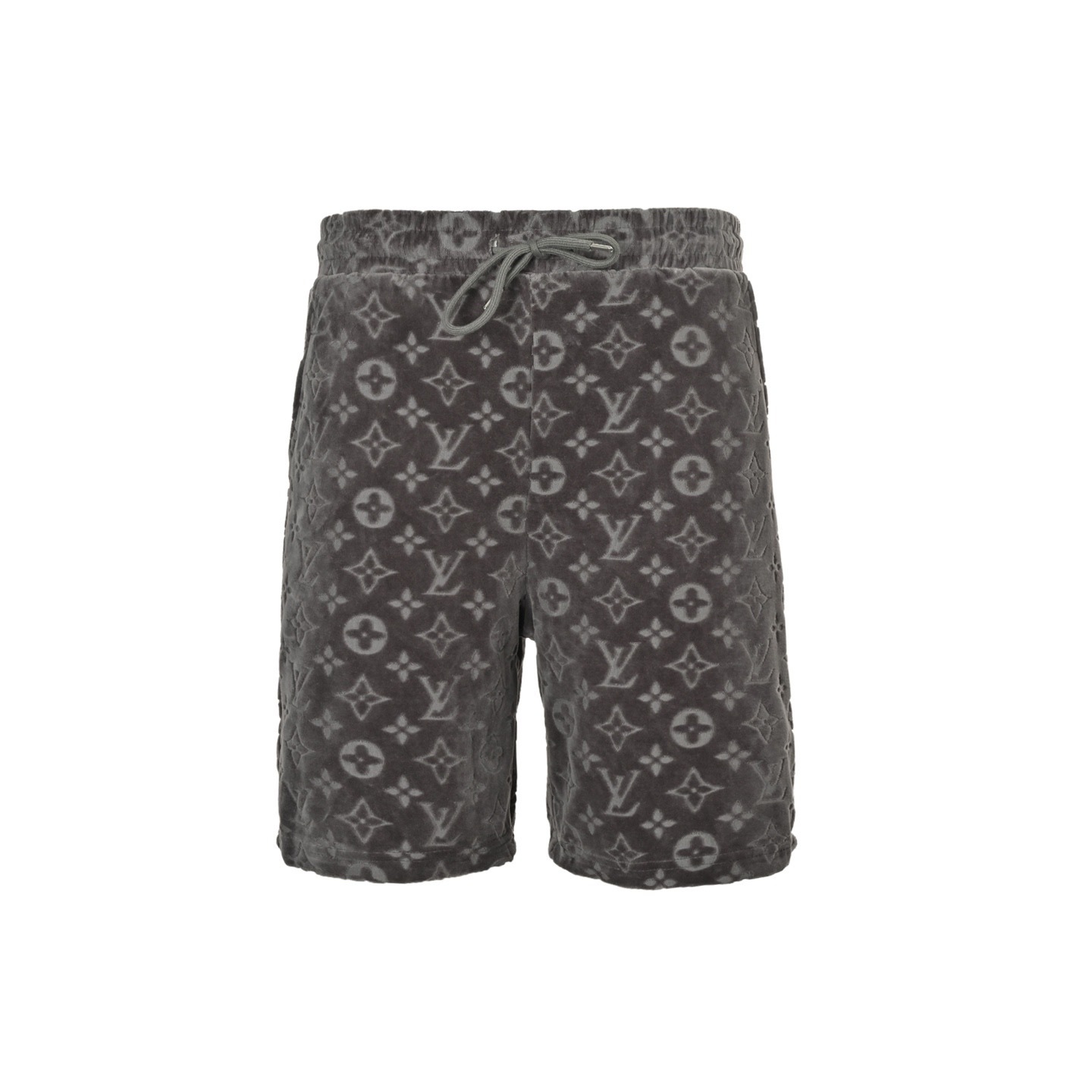 Louis Vuitton 25ss Terry Flocked Monochrome Jacquard Shorts