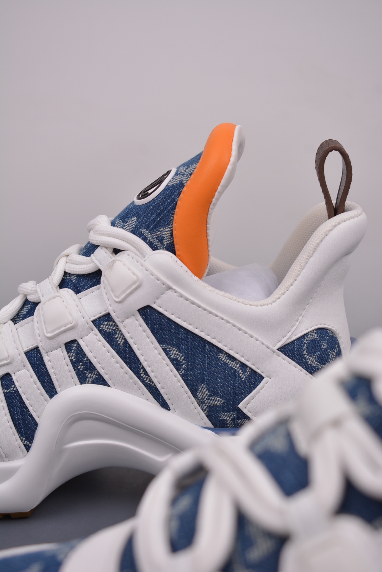 Louis Vuitton Archlight Sneakers Denim Blue White
