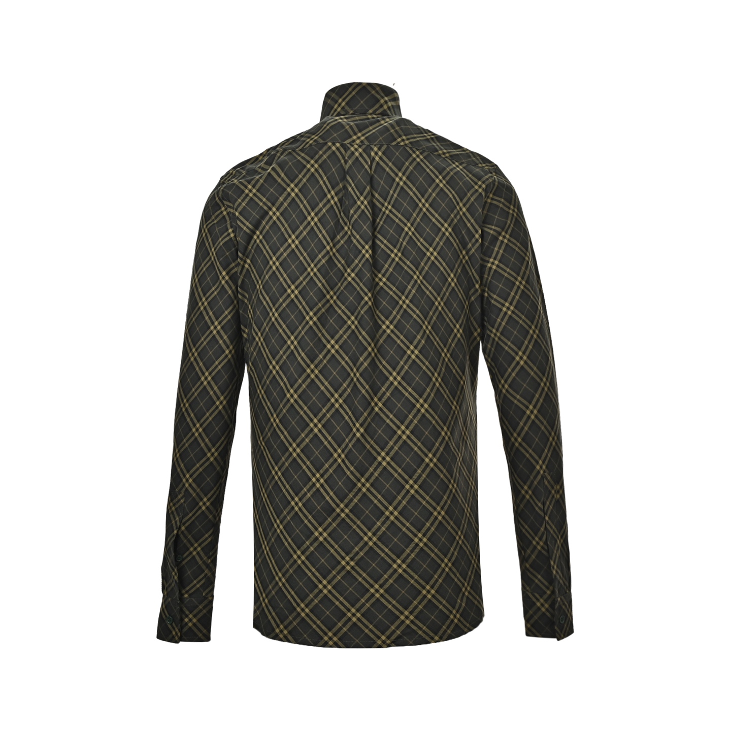 Burberry 25ss shield embroidered check shirt