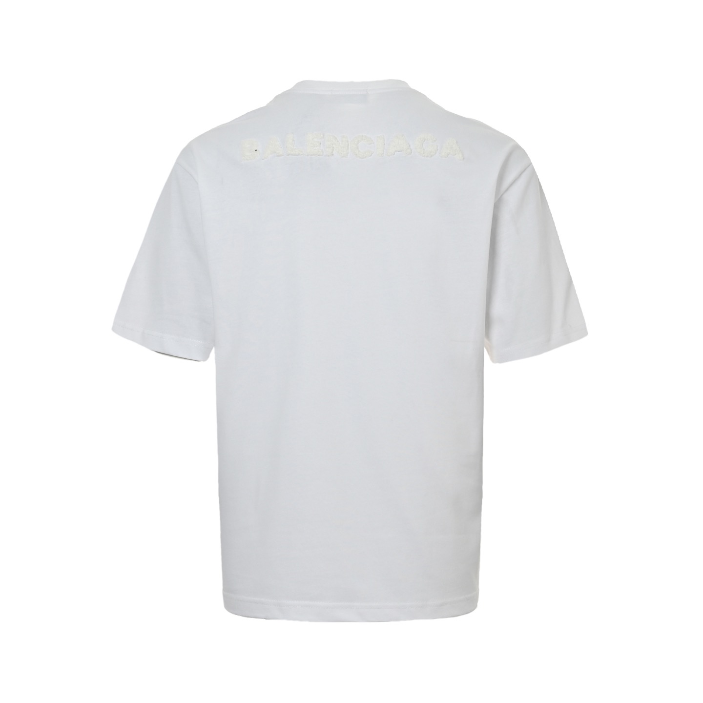 Balenciaga 25ss double B towel embroidered short sleeves