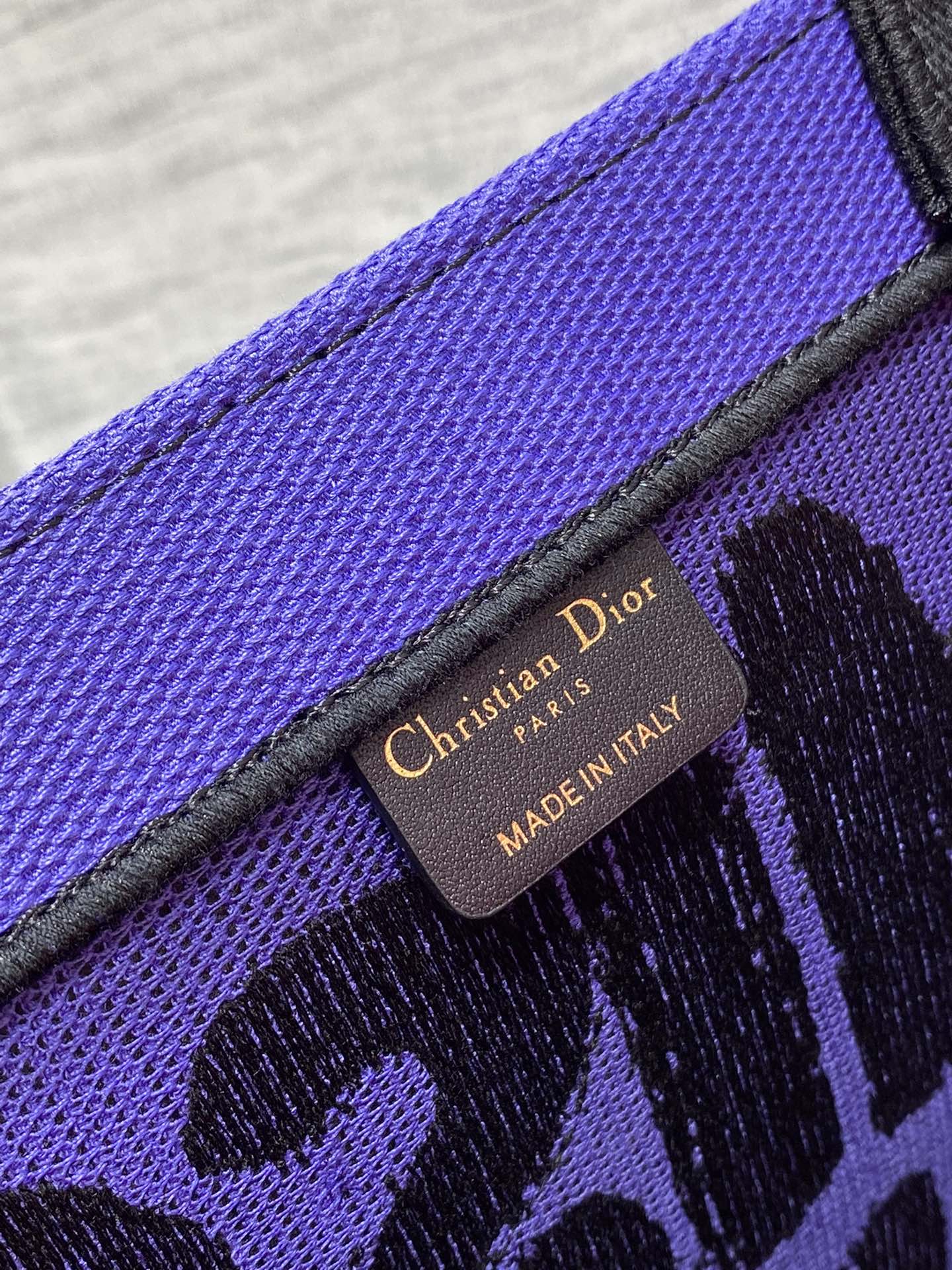 Dior Miss Embroidered Tote Shopping Bag