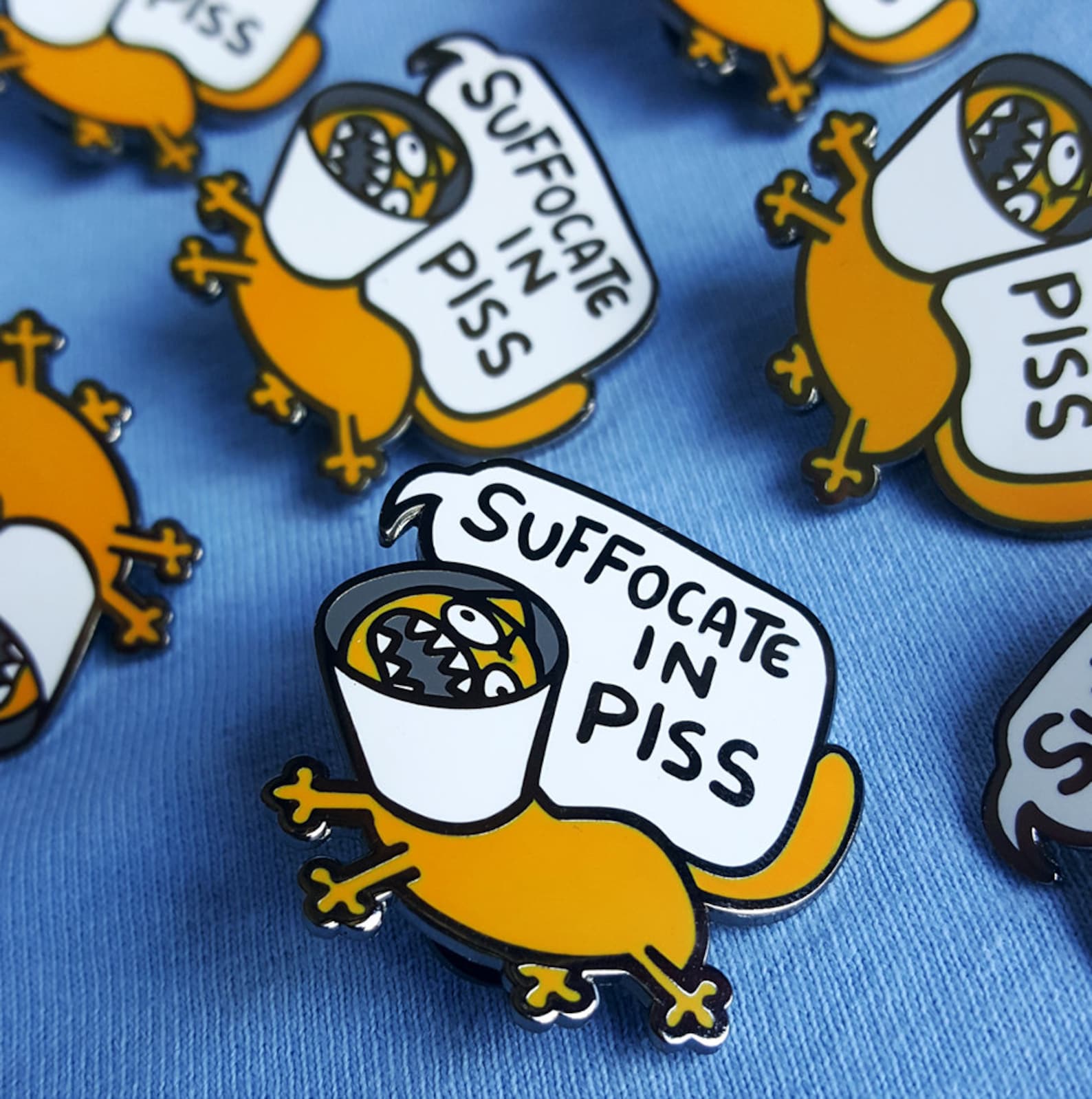 🎄Early Christmas Hot Sale🎄Shitty Kitties Foul Meowthed Enamel Pin