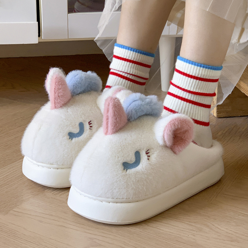 🎄Early Christmas Sale 49% OFF🎄🎅Plush Cartoon Santa Claus Slippers