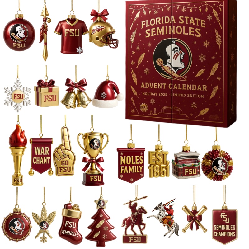 FSU Seminoles Limited Edition 2025 Advent Calendar