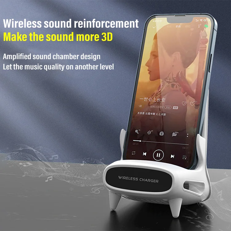 (🔥Last Day Promotion-SAVE 50% OFF)15W Wireless Fast Charger Multifunctional Phone Holder-BUY 2 GET 10% OFF & FREE SHIPPING
