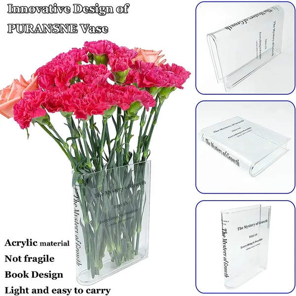 HOT SALE🔥Book Vase - Books About Flowers 50% off Flash Sale