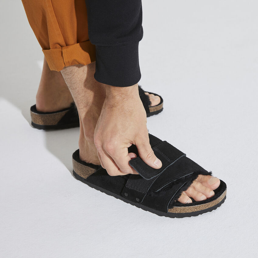Kyoto Shearling Suede Leather B-30850