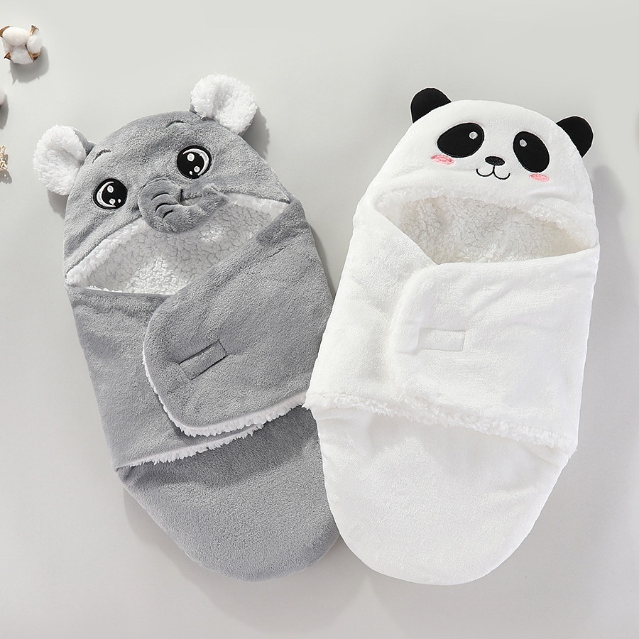 Soft Baby Animal Swaddle Wrap