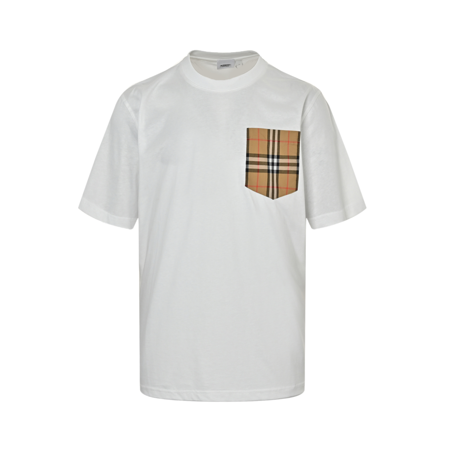 Burberry Classic Plaid Pocket Short Sleeve