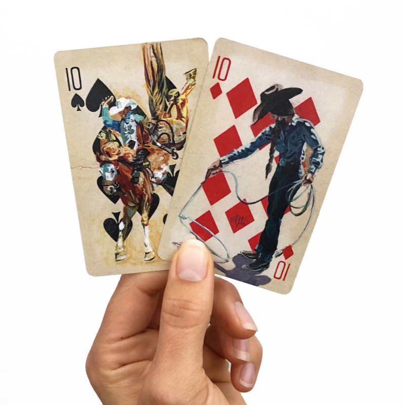 Classic Western Art Playing Cards