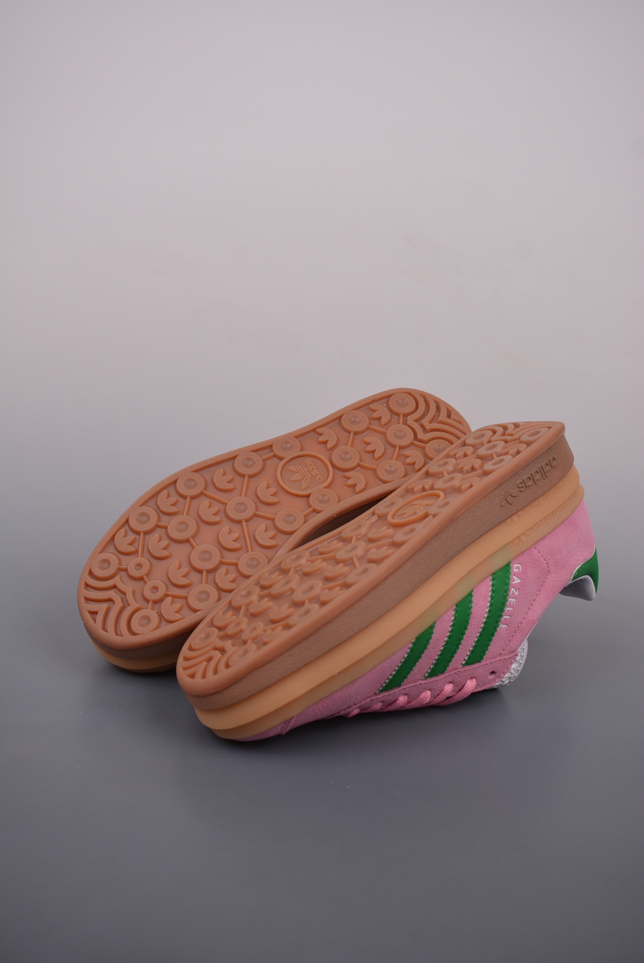 Adidas Originals Gazelle Bold pink green  IE0420J