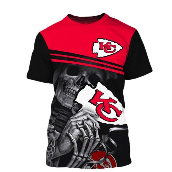 KANSAS CITY CHIEFS SKULLS 3D MVP