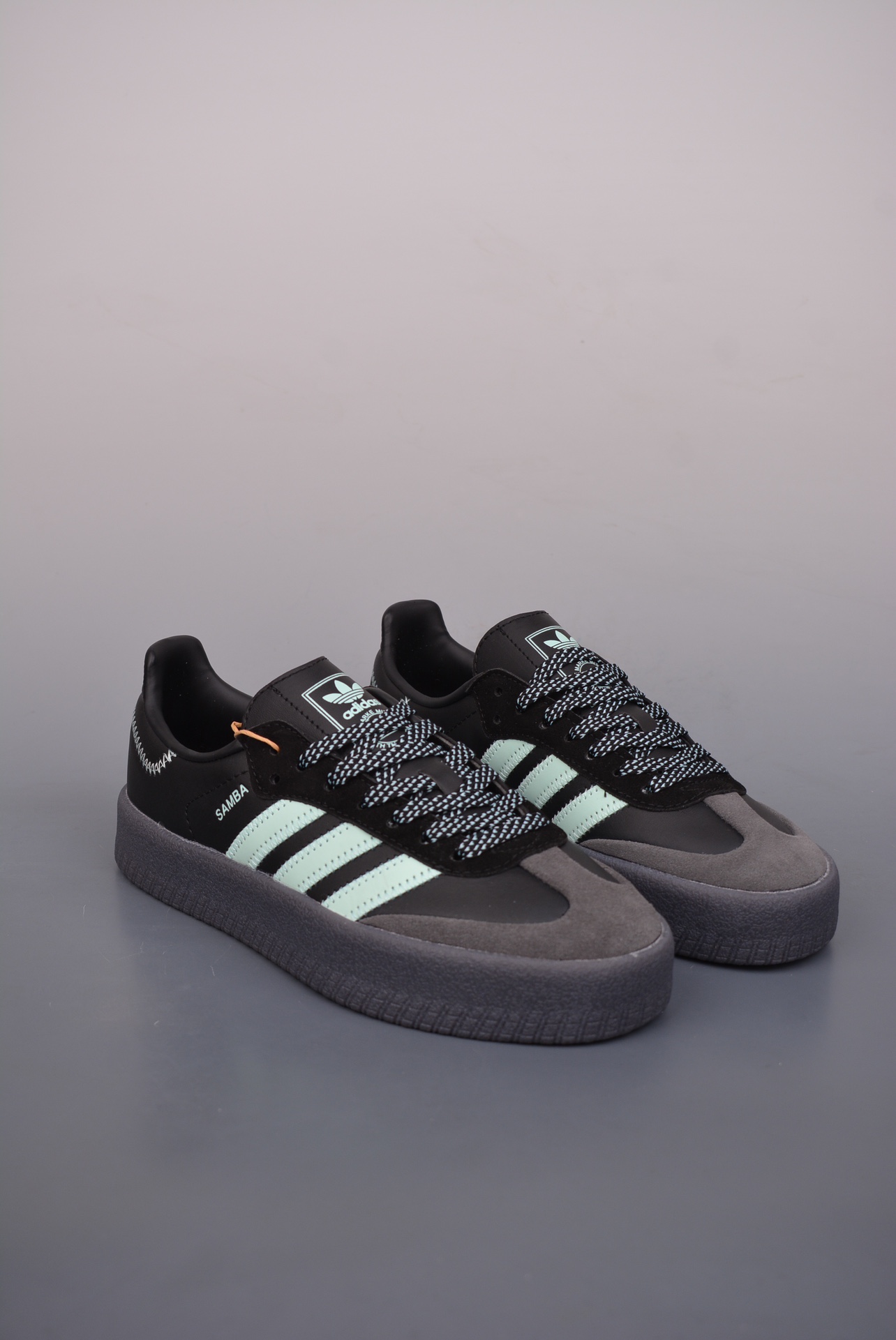 Adidas Originals Sambae Black Hazy Green IE9110