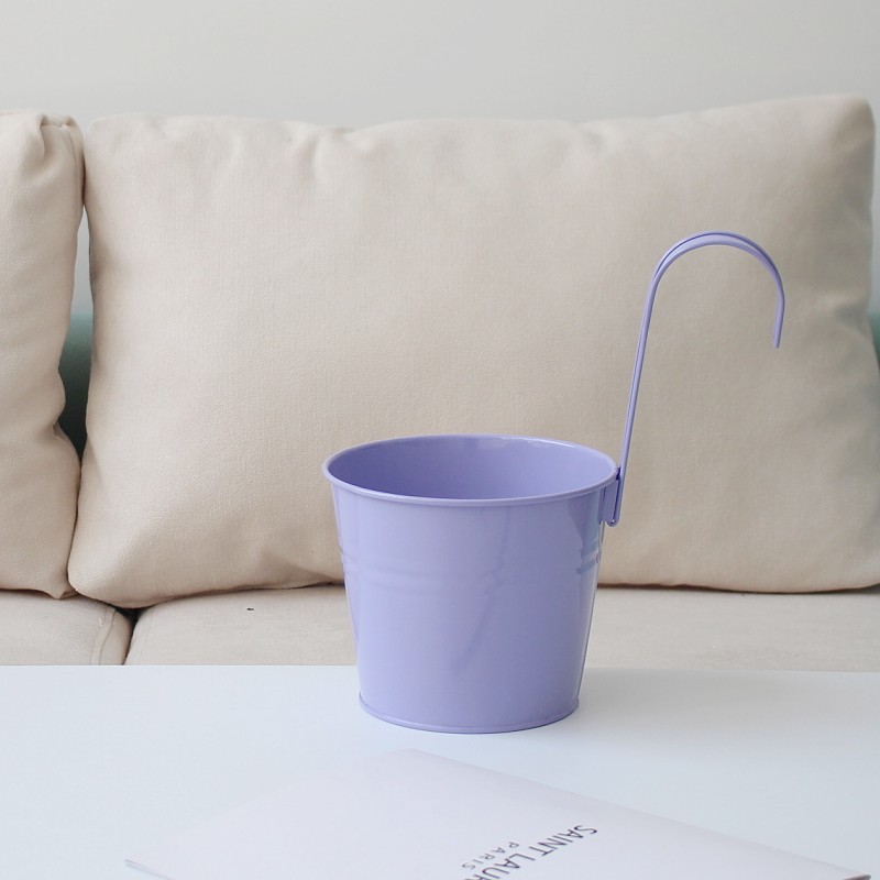 🎍🎍Metal Bucket Hanging Flower Pot(🌺Flash Sale - 50% Off)