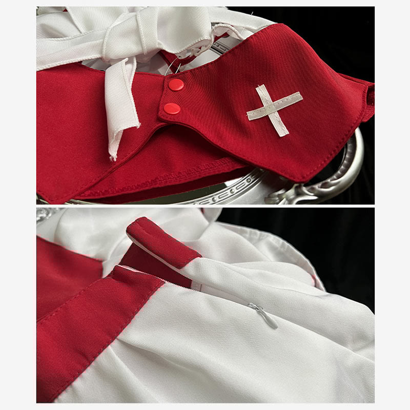 Cosplay Nurse Uniform Bow Lingerie Set