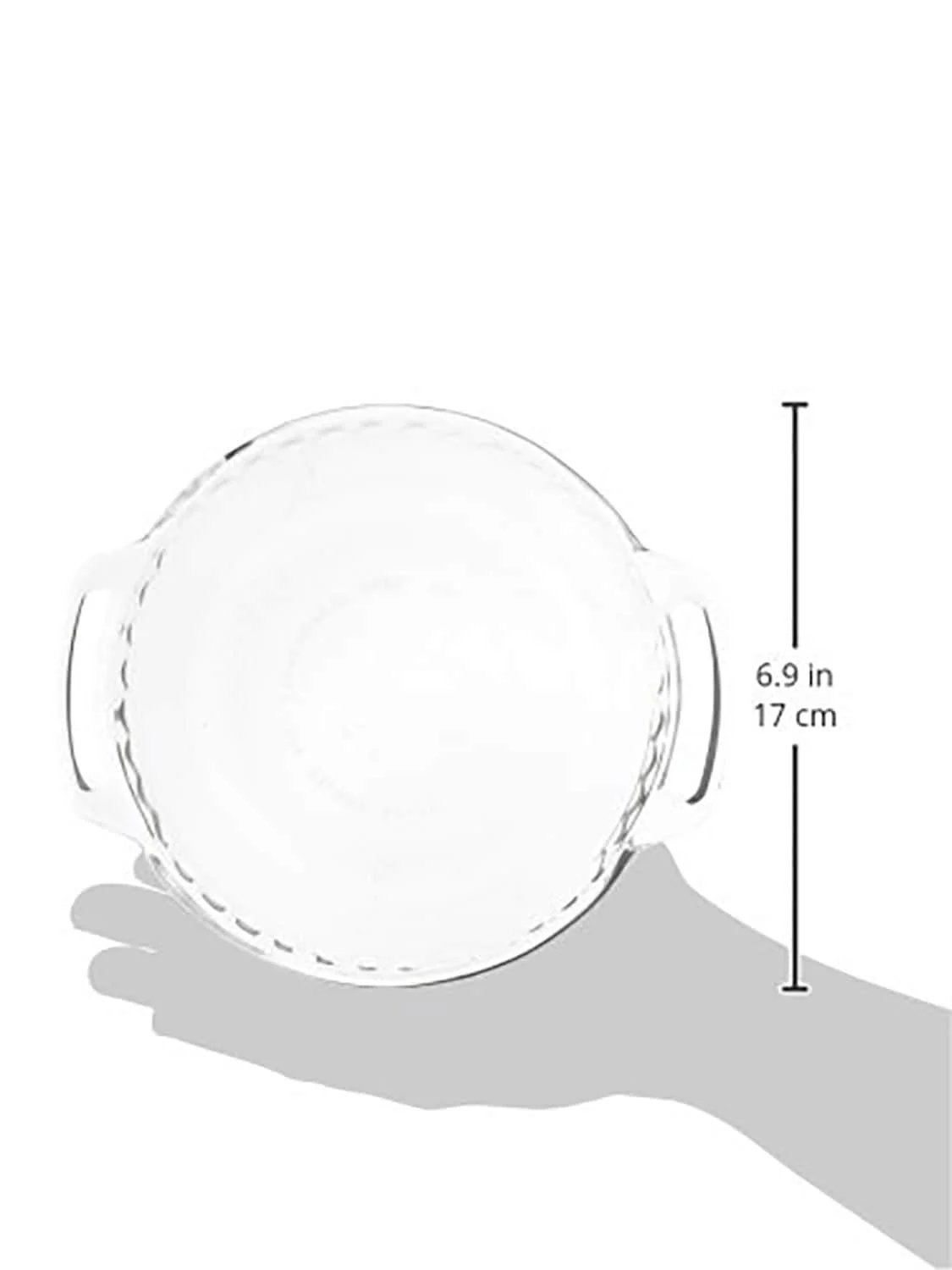 Anchor Hocking Glass Mini Pie Plate Set, 6 Inches, Set of 2