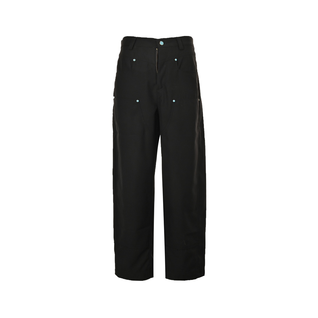 Louis Vuitton 24Fw turquoise trousers