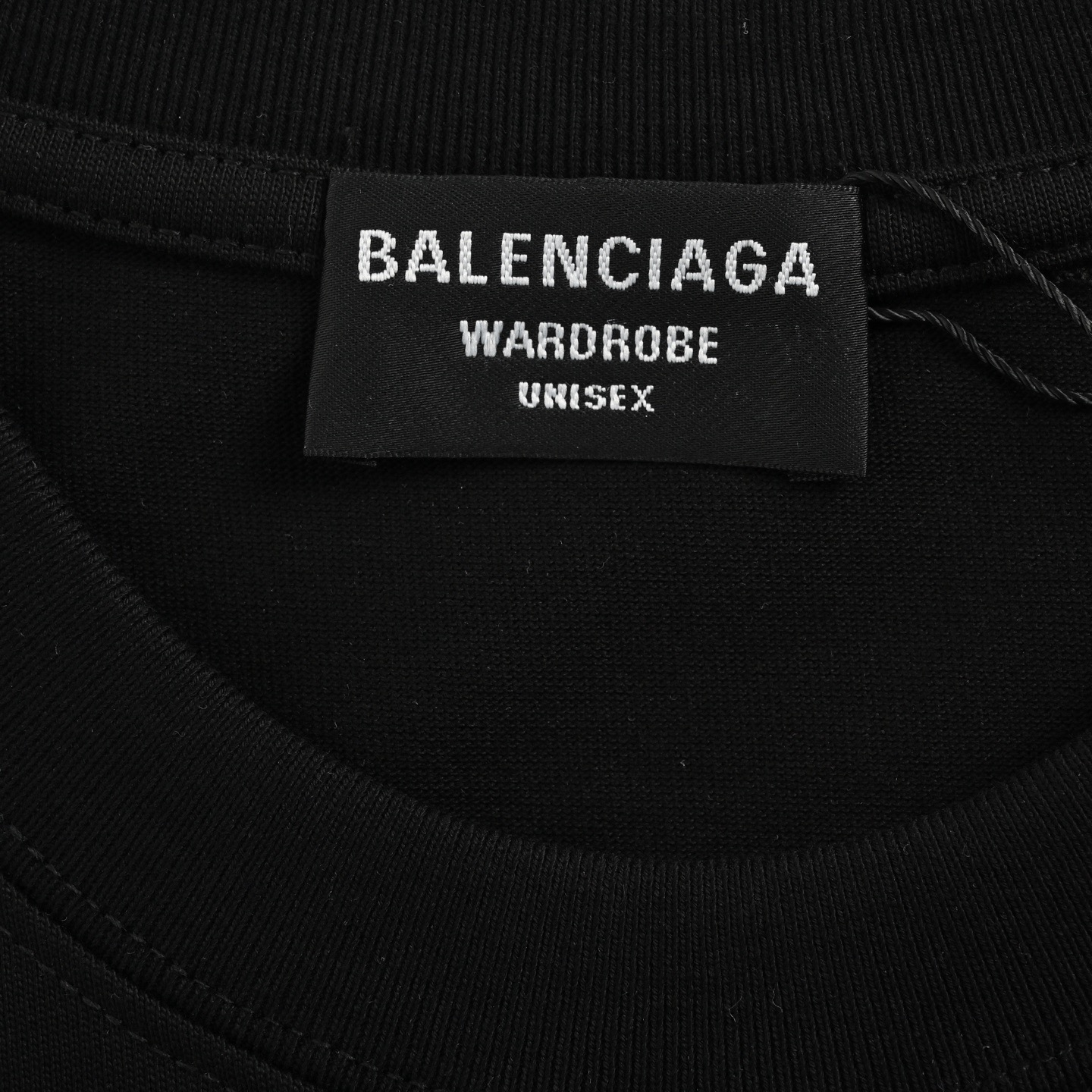 Balenciaga 25ss double B towel embroidered short sleeves