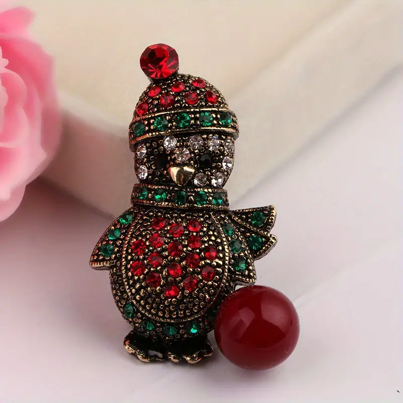 🎄🎅 Early Christmas Sale 50% OFF - Cute Christmas Themed Brooches Snowman, Reindeer, and Christmas Tree