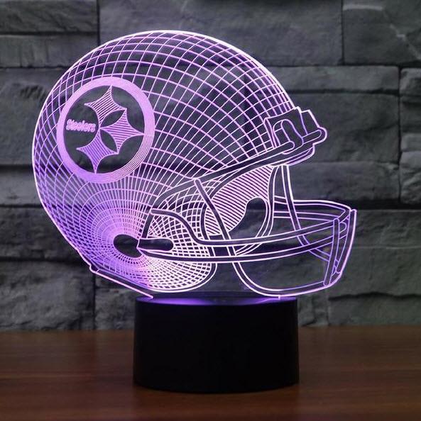 PITTSBURGH STEELERS 3D LED LIGHT LAMP