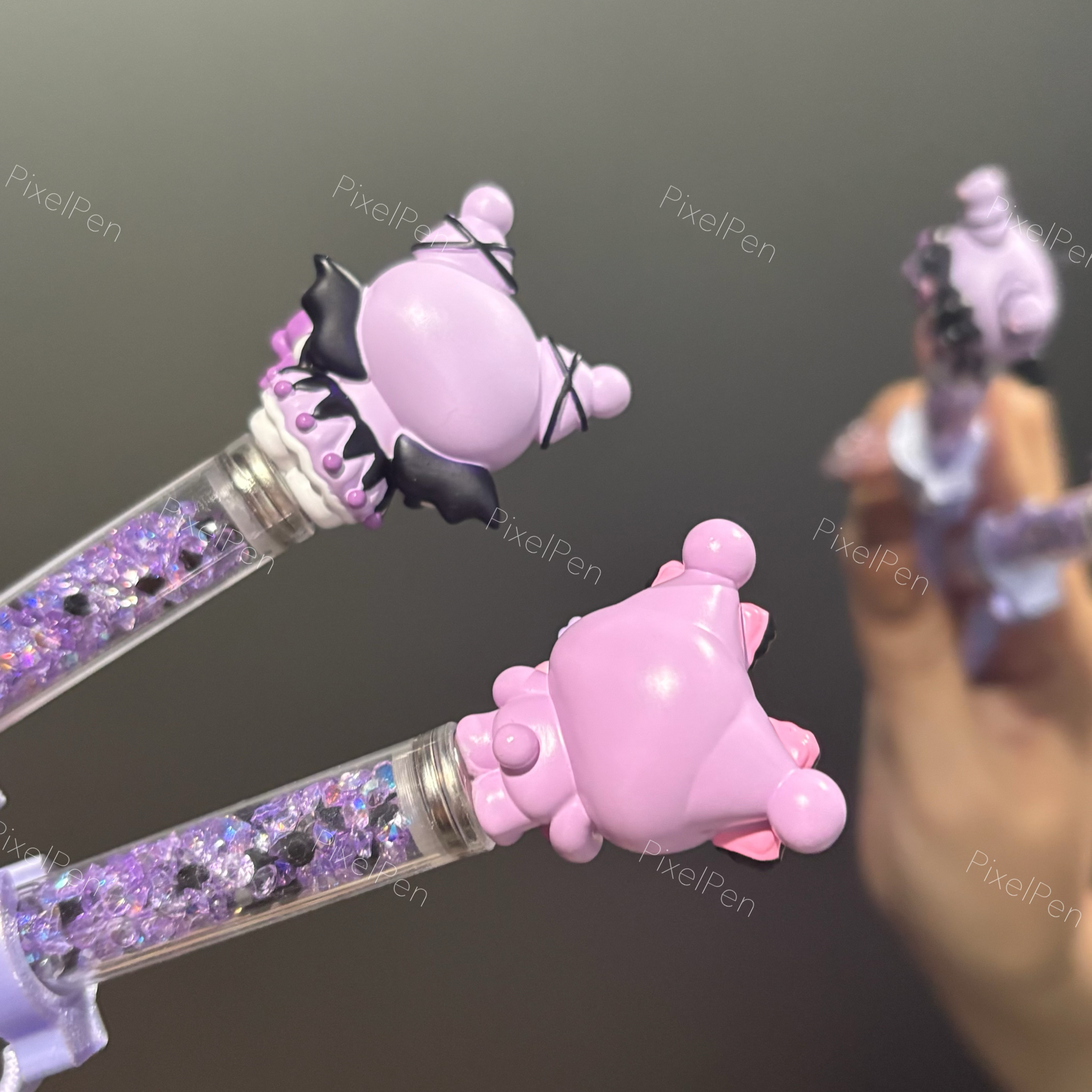 【5mm】PixelPen Magnetic Grip Piecing Bean Pen Tool for big beans | Kuromi