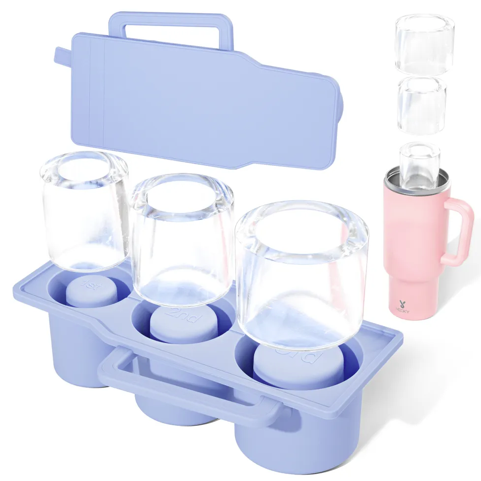 Cylinder Ice Mold for Tumbler Cup