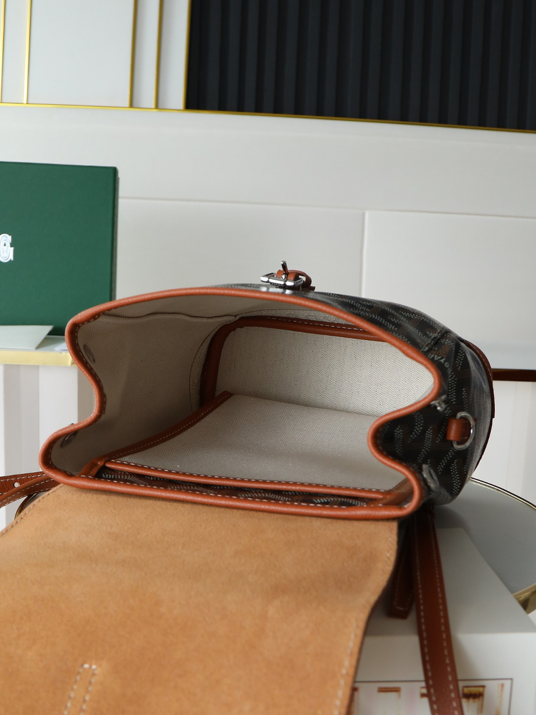 Goyard Aln Mini Backpack 020194