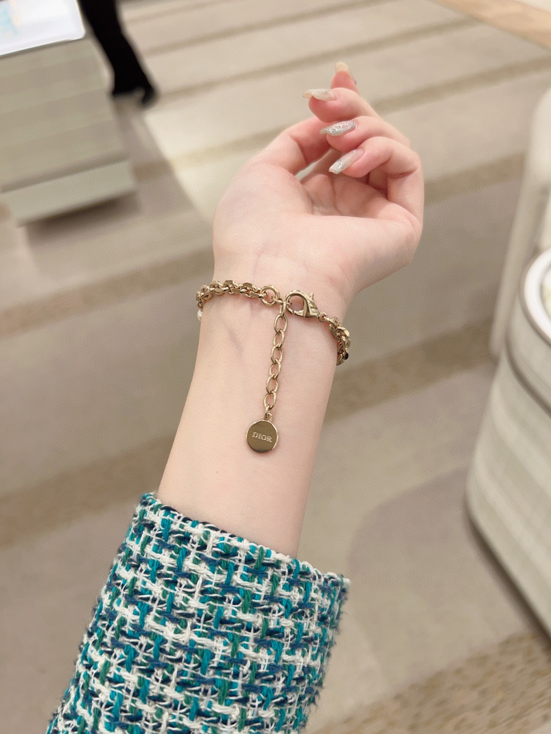 Dior Alphabet Diamond Bracelet