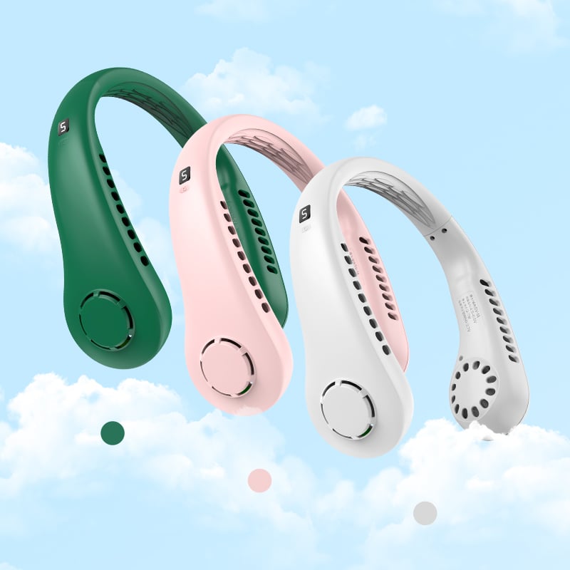 🎁Last Day Promotion SAVE 70% - 2023 New Portable Neck Fan -- BUY 2 GET 15% OFF & FREE SHIPPING NOW
