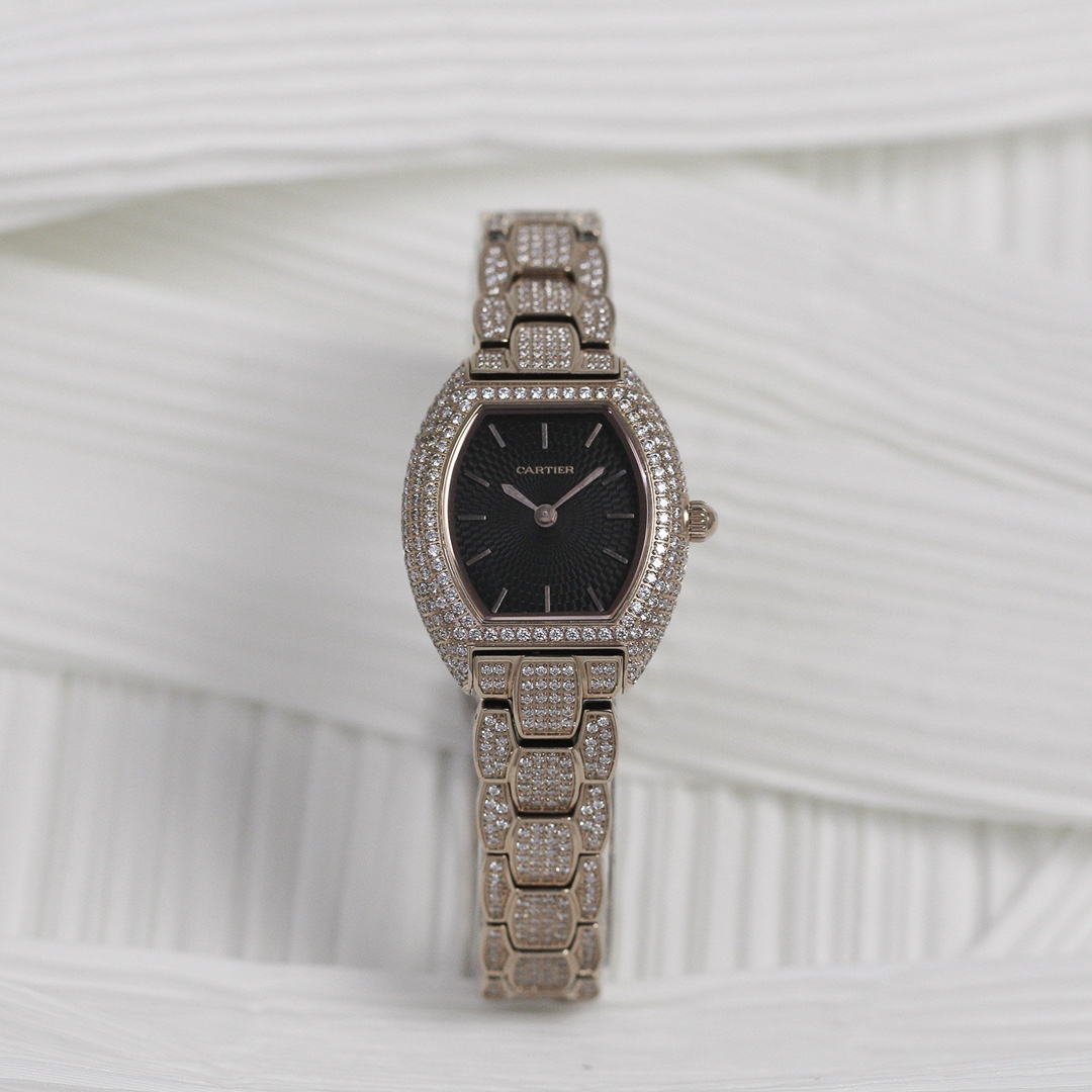 Cartier Gypsophila - Mini lady tonneau watch