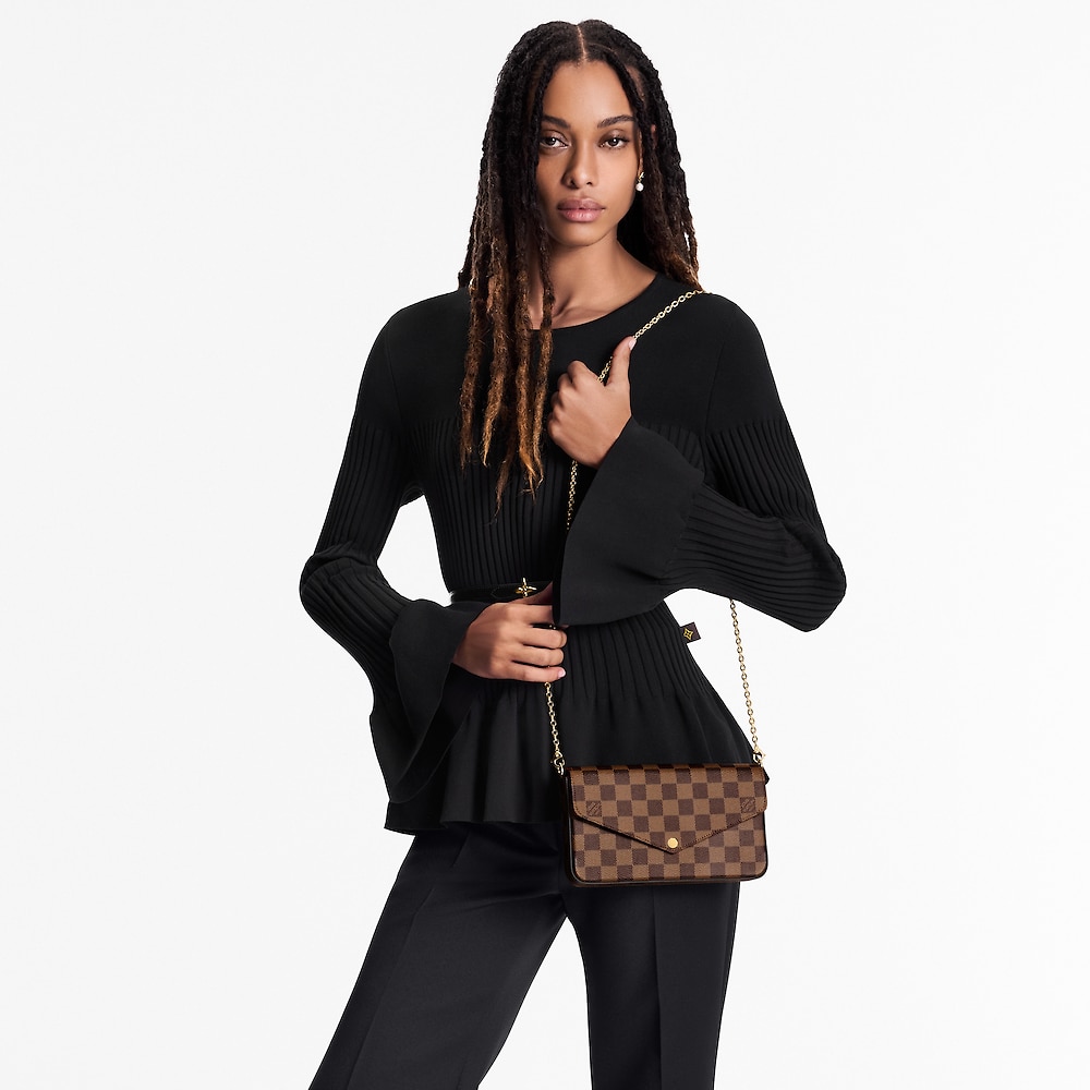 Louis Vuitton POCHETTE FÉLICIE CHAIN ​​BAG N40492