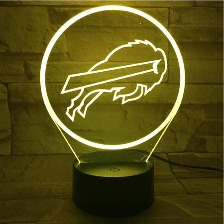 BUFFALO BILLS 3D LED LIGHT LAMP