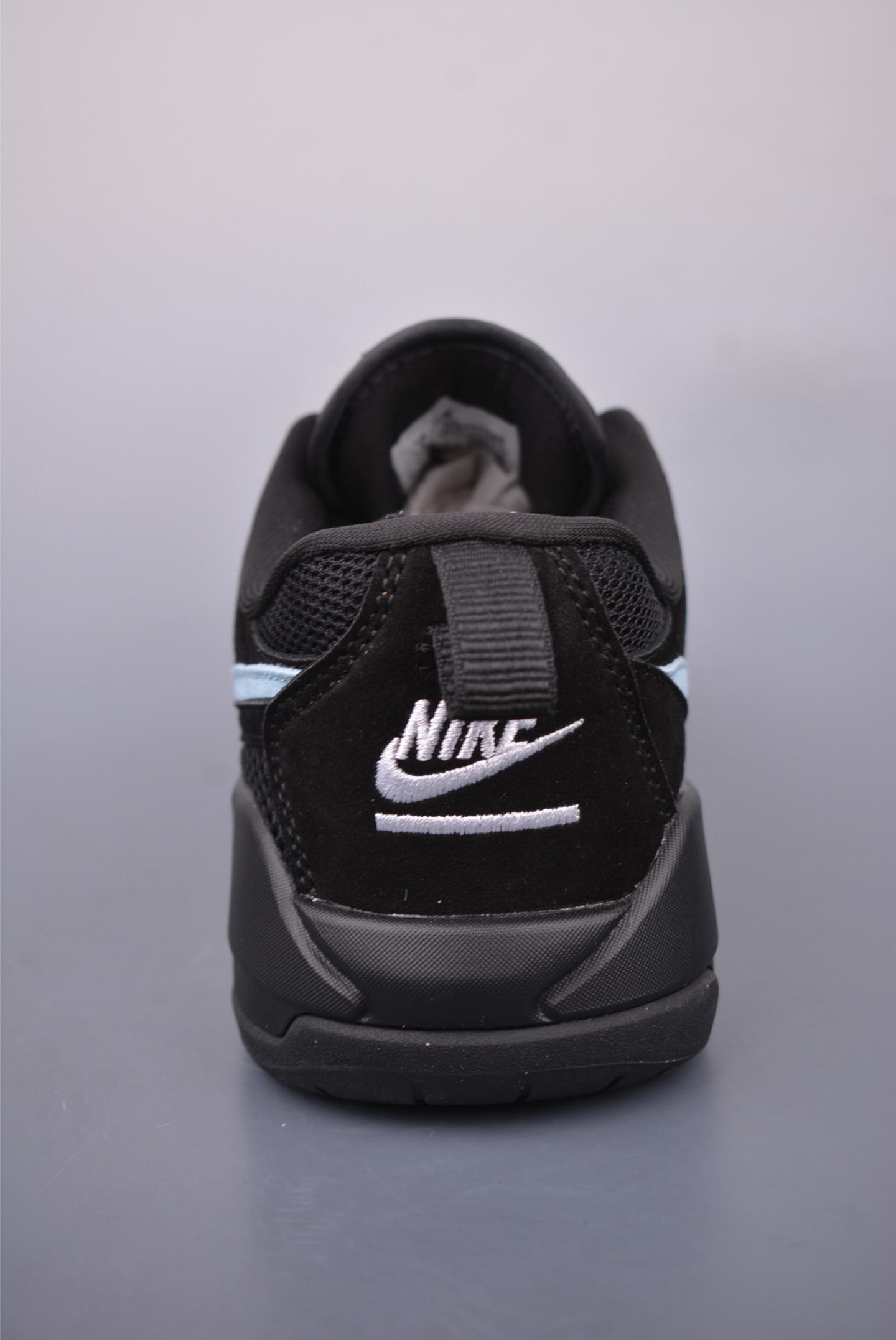 Nike Air Jordan CMFT Era Sneakers Mesh All Black Blue HJ6777-002