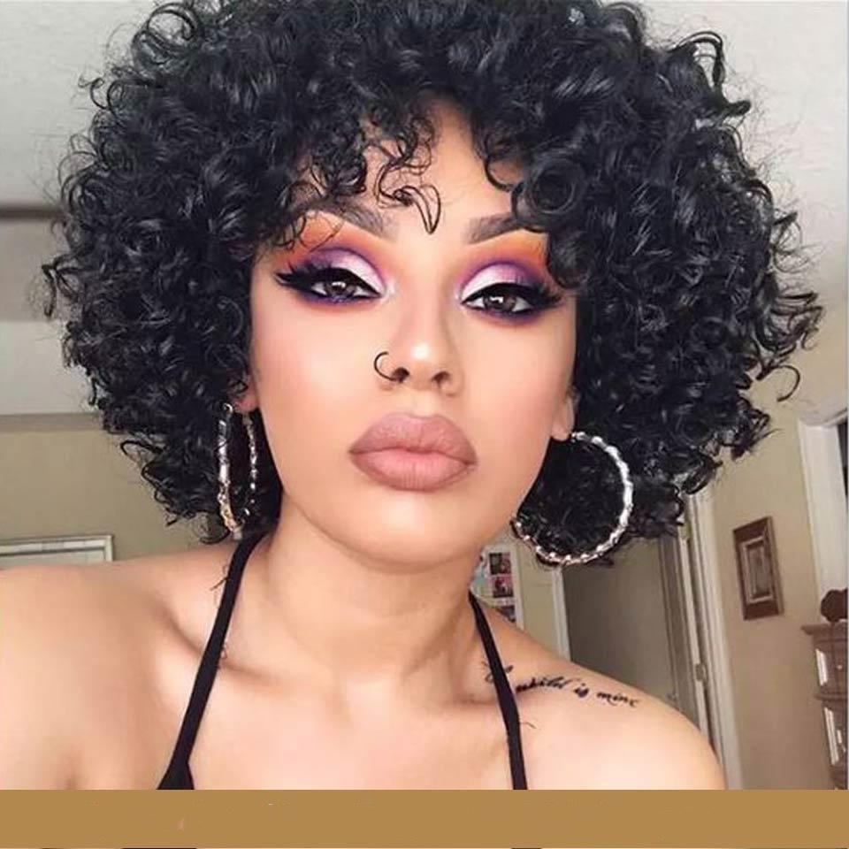Luna Wig C38 Sensationnel Curly Bob Chin Length Wig for Black Women
