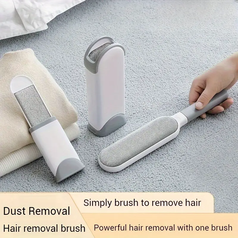 ✅✅Portable manual hair removal brush (double-sided anti-static)