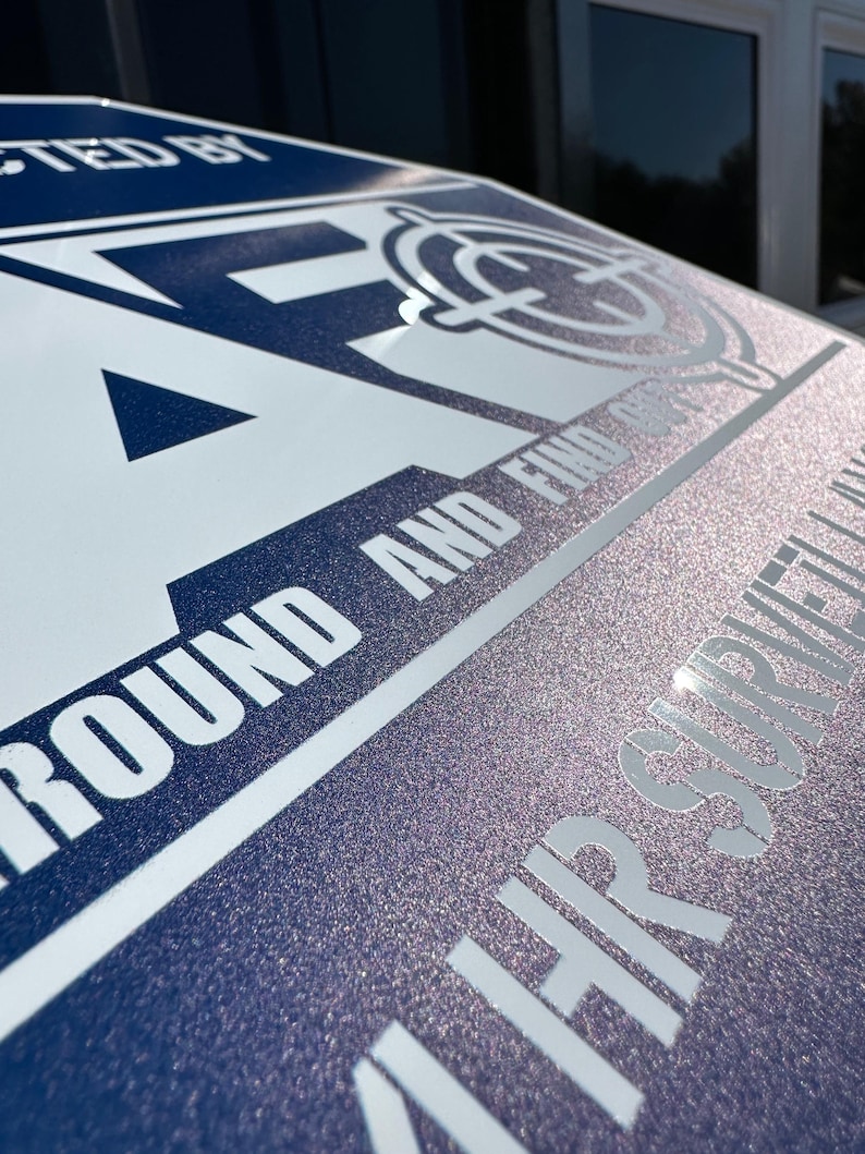 FAFO Security Sign