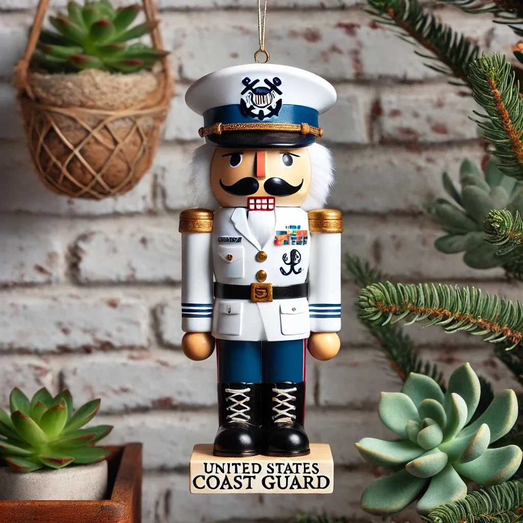 Veteran Tribute Nutcracker Statue Ornament