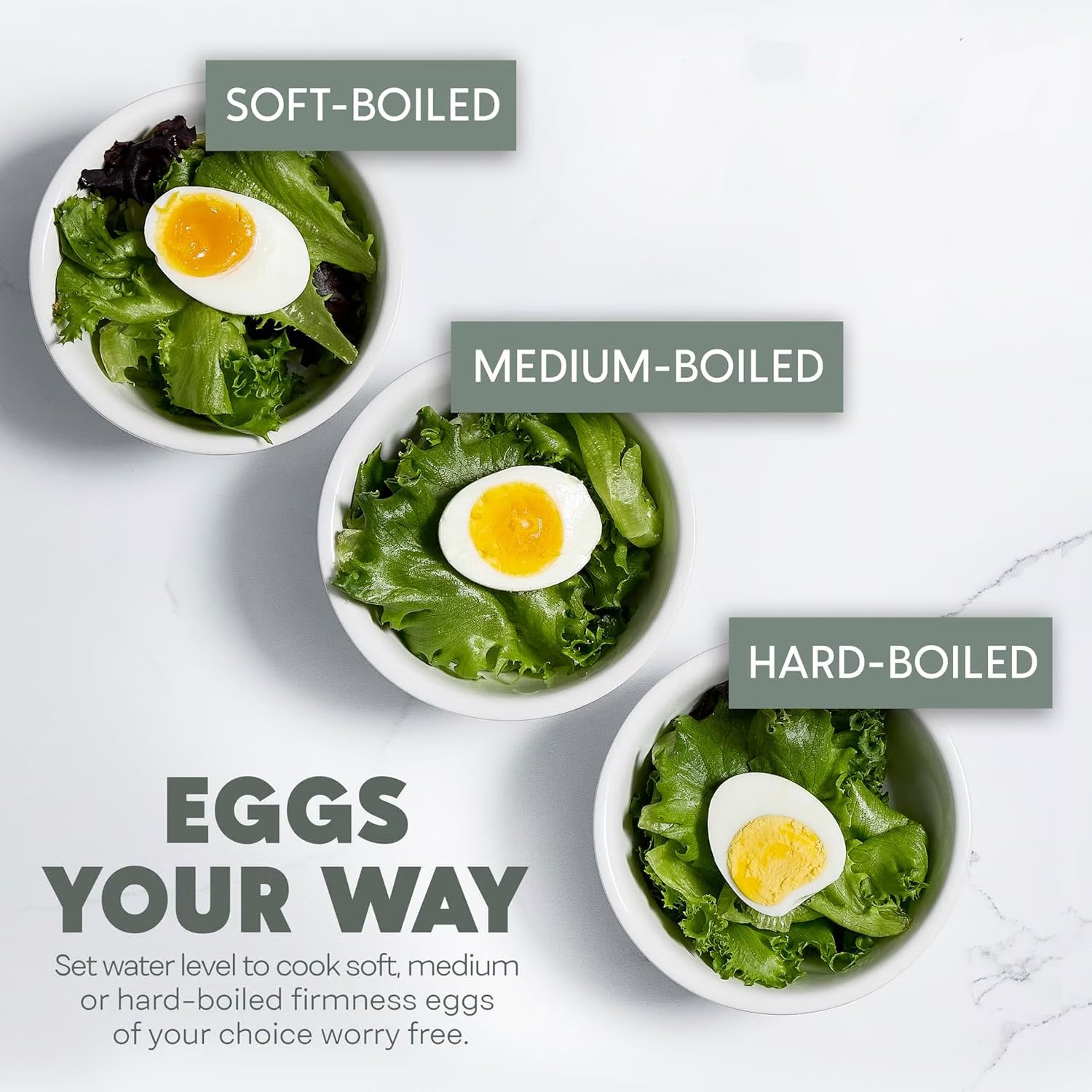 Effortless Egg Cooking with the Ultimate Stainless Steel Egg Cooker 🍳✨