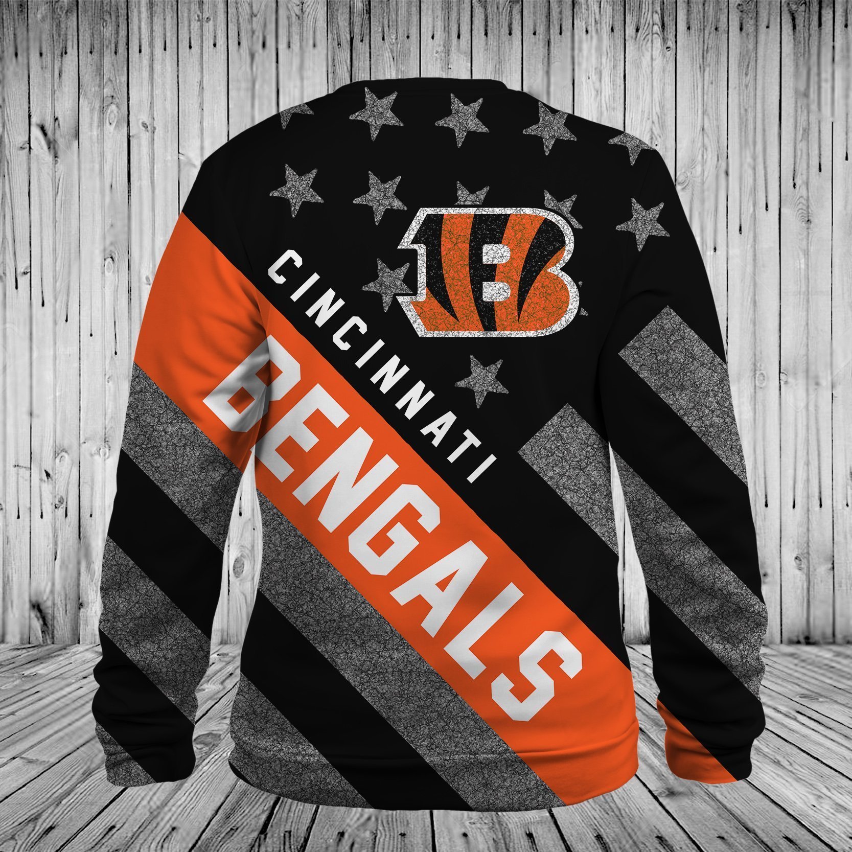 BENGALS 3D HOODIE FLAG53