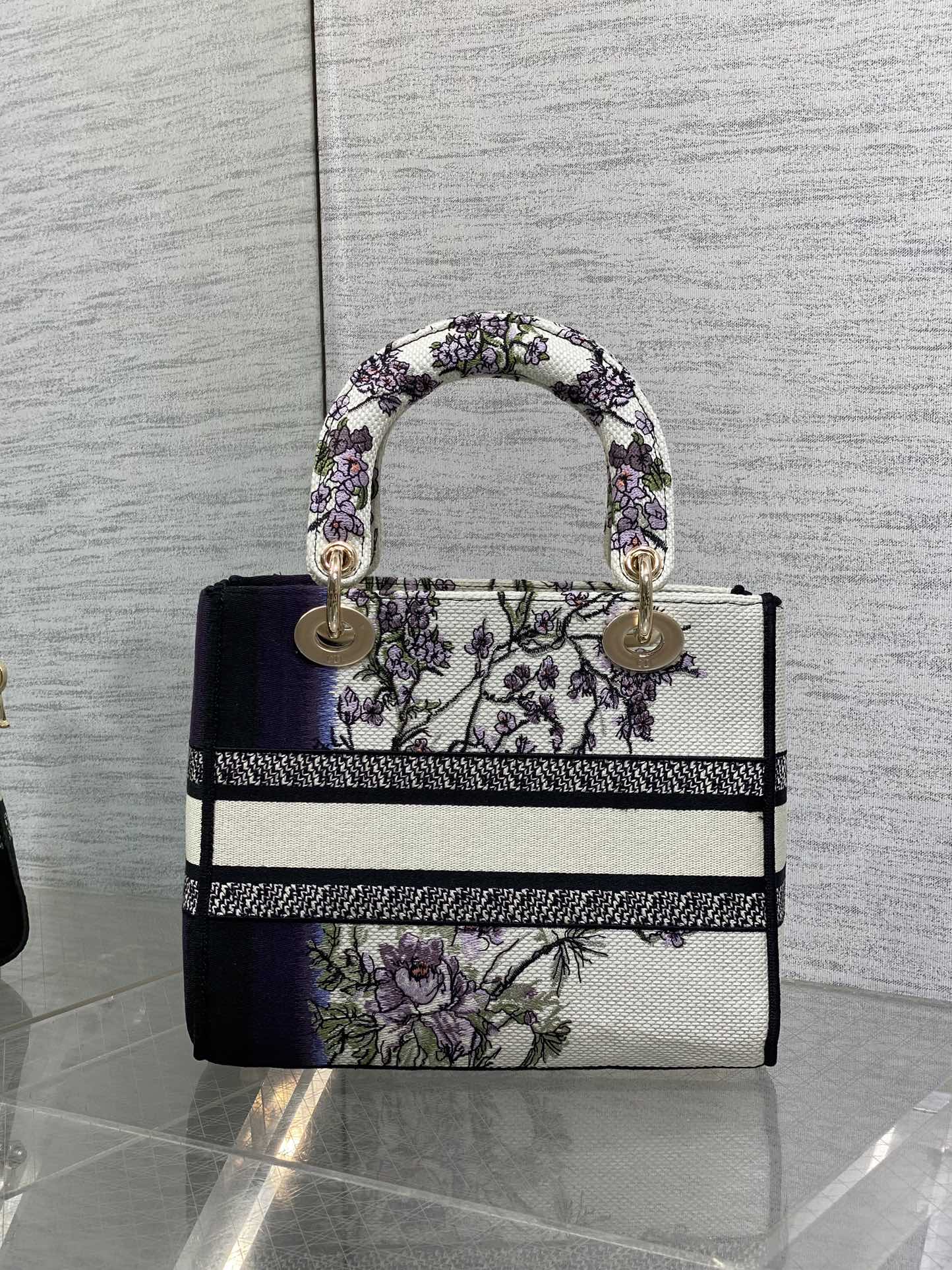 Dior Lady Summer Collection Embroidered Lady Bag